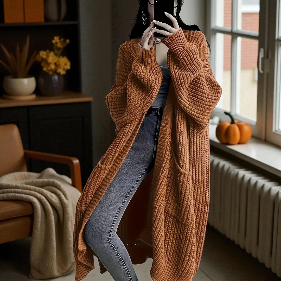 Felicja - Elegancki Długi Kardigan