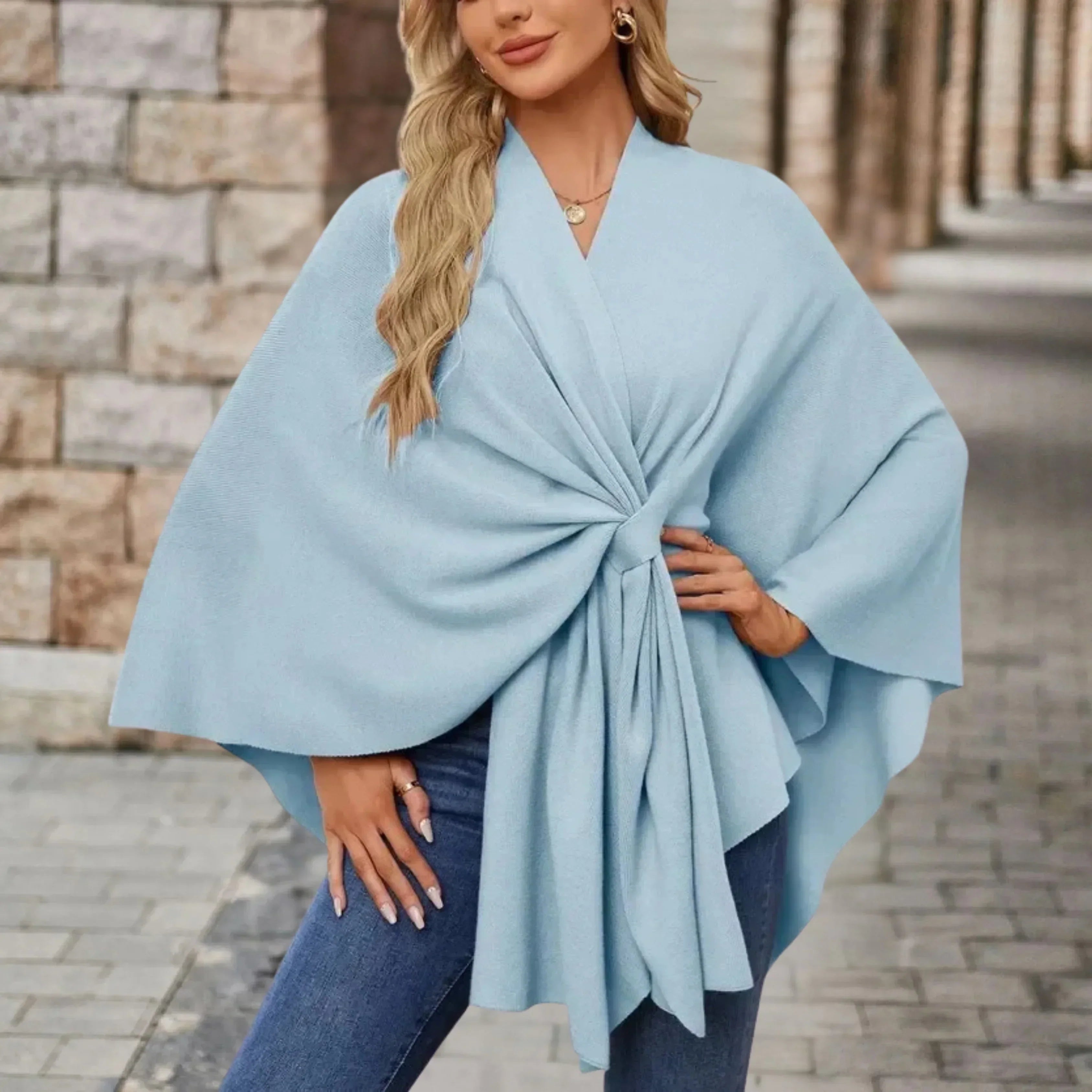 Celina – Eleganckie Poncho