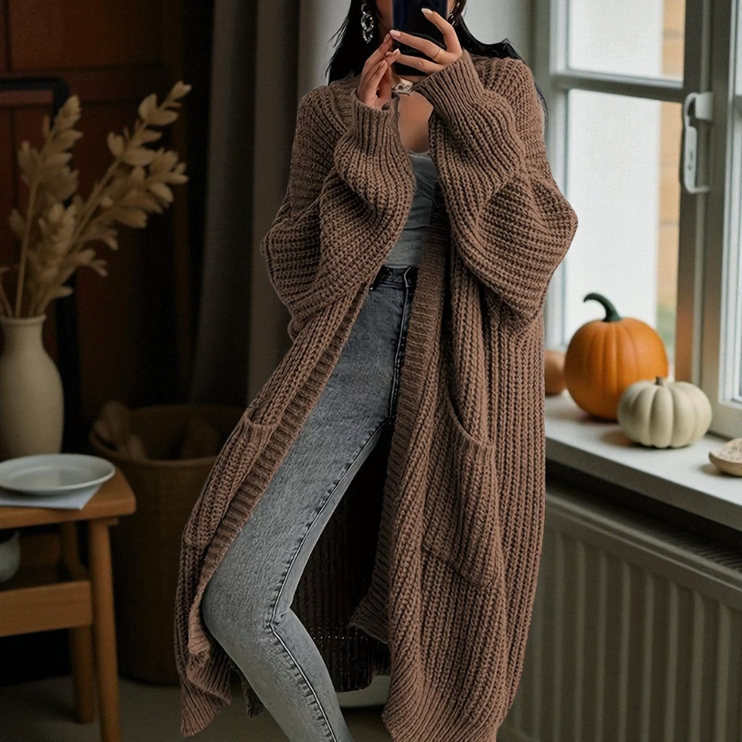 Felicja - Elegancki Długi Kardigan