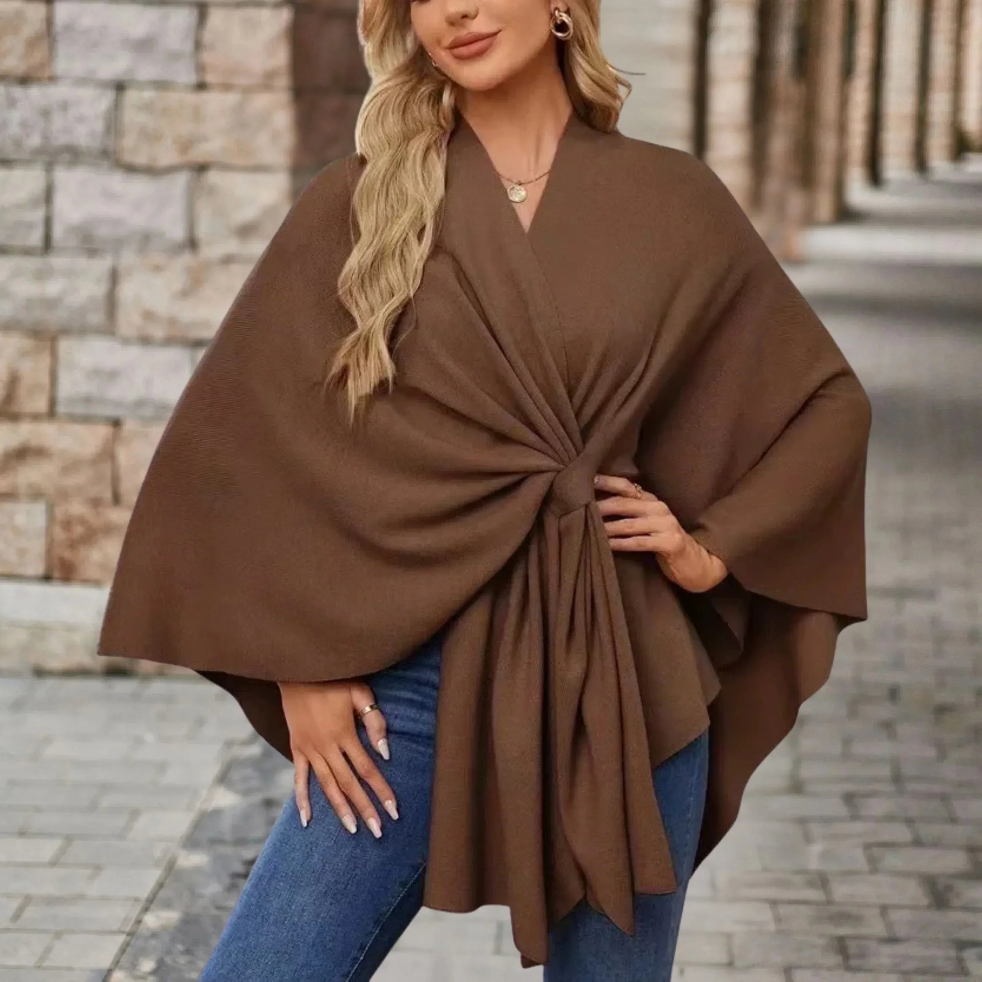 Celina – Eleganckie Poncho