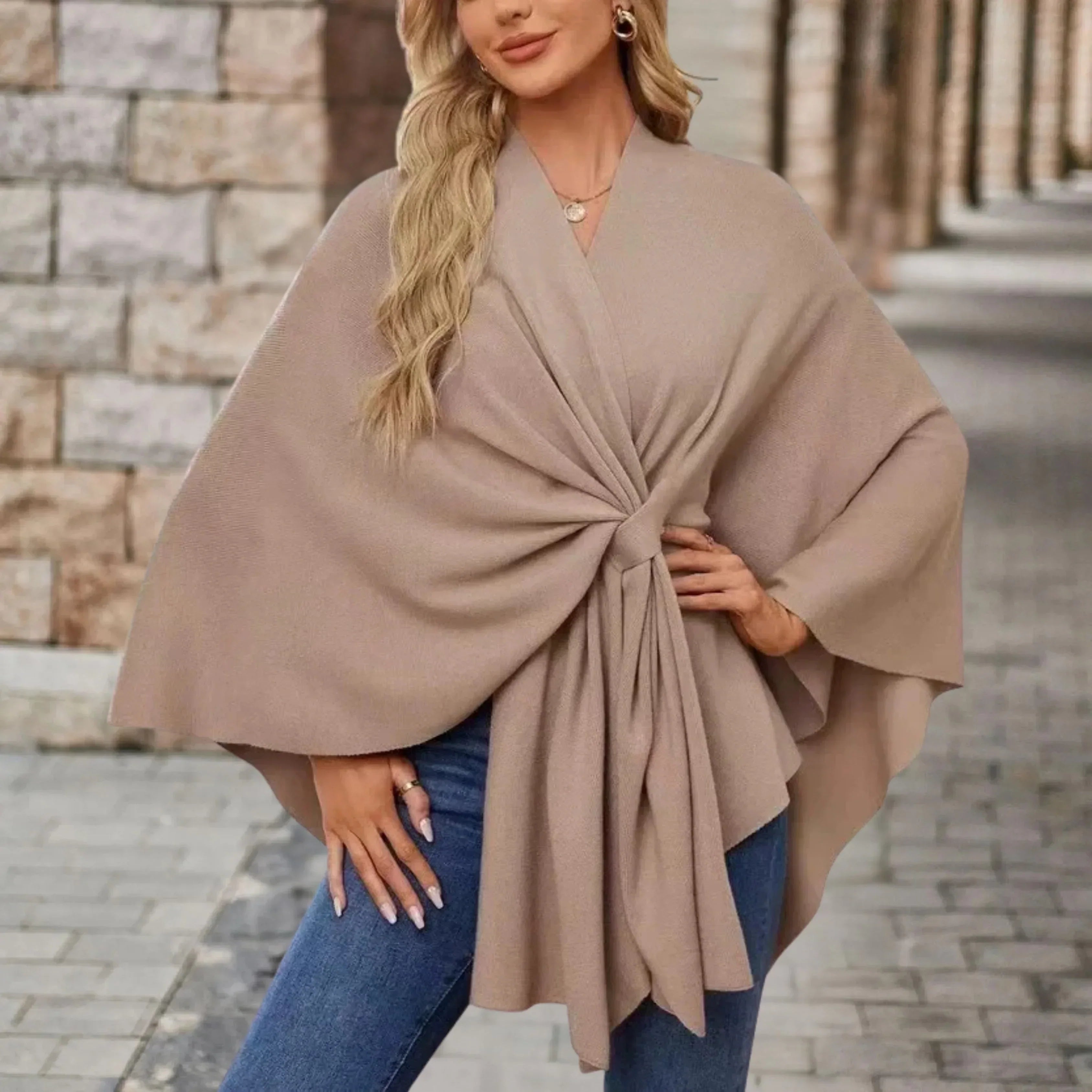 Celina – Eleganckie Poncho