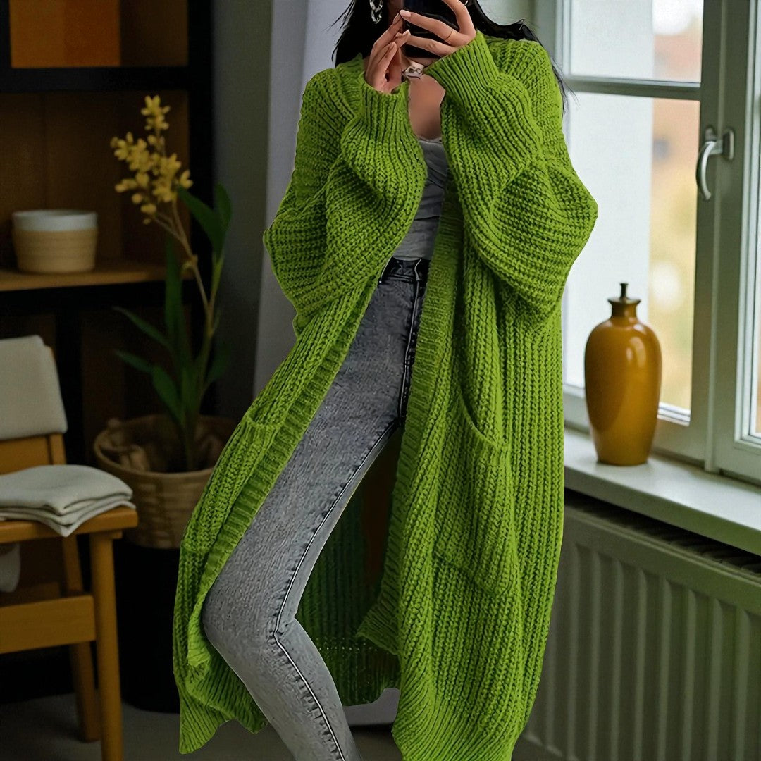 Felicja - Elegancki Długi Kardigan