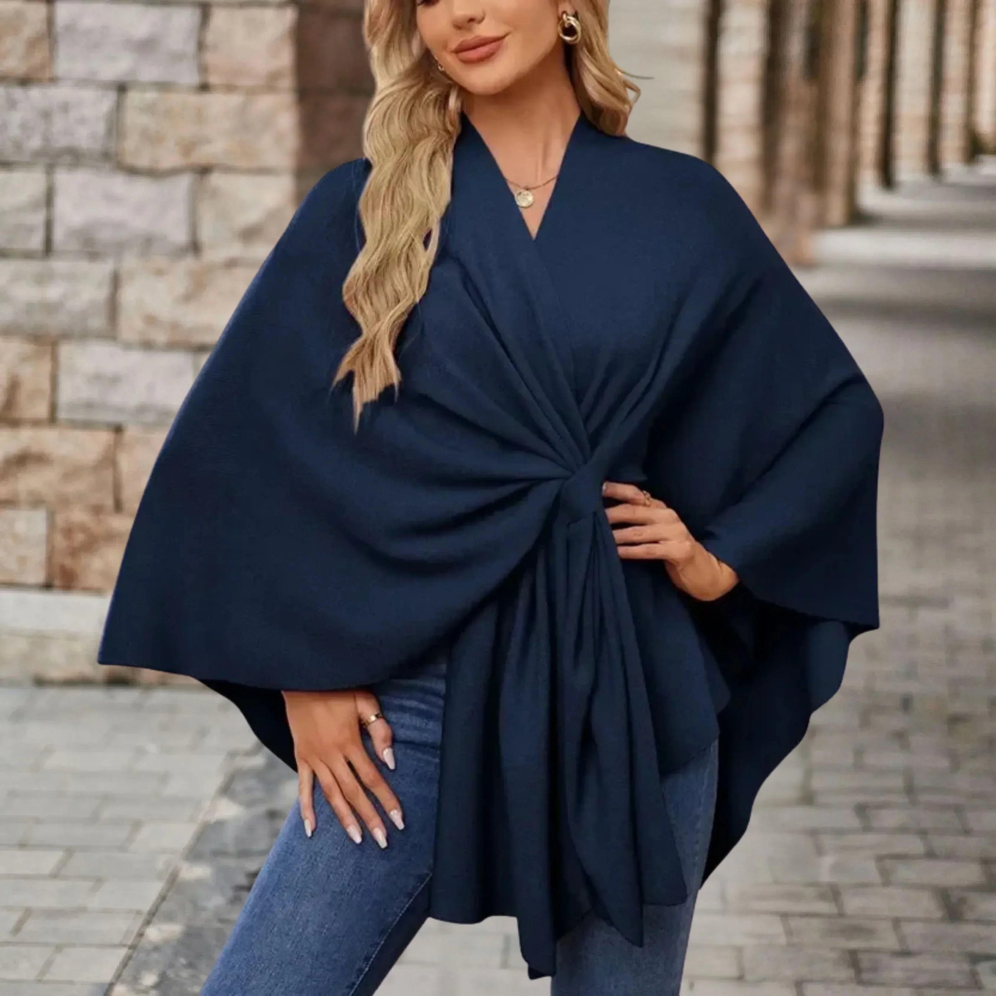 Celina – Eleganckie Poncho