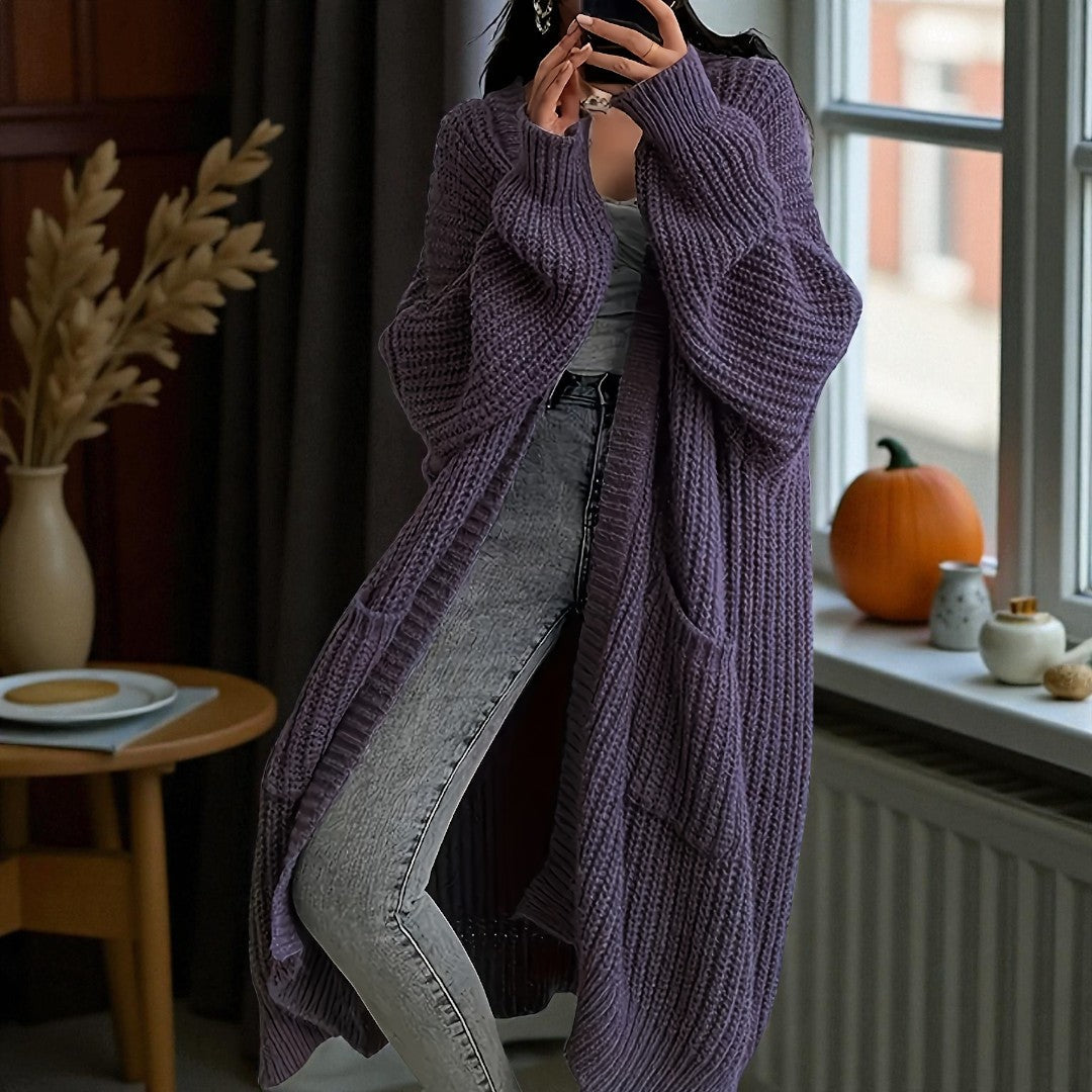 Felicja - Elegancki Długi Kardigan