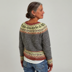 Henryka – Sweter Retro w Stylu Północy