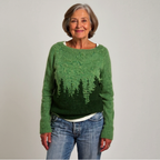 Władysława – Sweter Retro w Stylu Północy