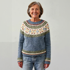 Mirosława – Sweter Retro w Stylu Północy